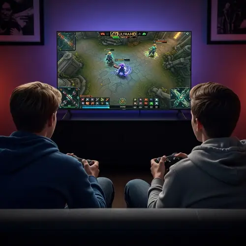 Intense DOTA Game in 4K Ultra HD - Buster and Melstroy