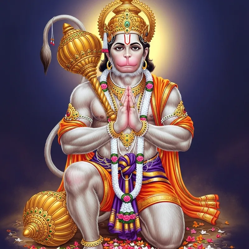 Hanuman Ji: Divine Monkey of Hindu Mythology