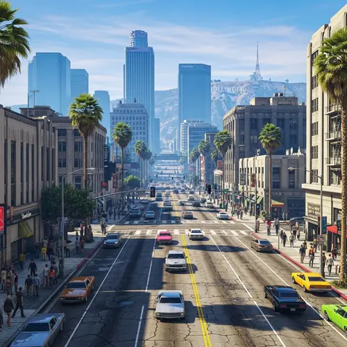 Sunny Los Santos: A Vibrant City Experience