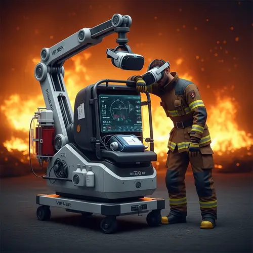 VR Medical Aid for Firefighters in Emergencies