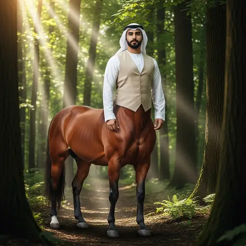 Mythological Creature: Human with Horse Legs