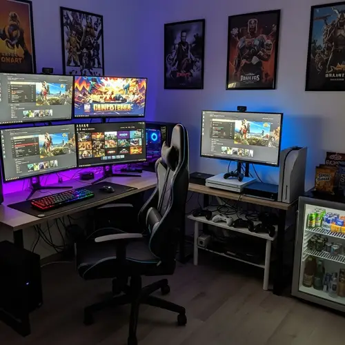 Ultimate Gaming Room - Tech, Chairs, Consoles & More
