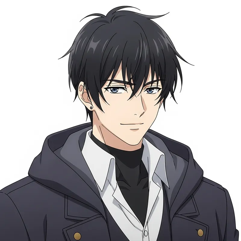 Anime Style Handsome Boy