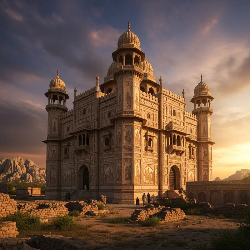 Majestic 18th Century Castle in Punjab Ruins