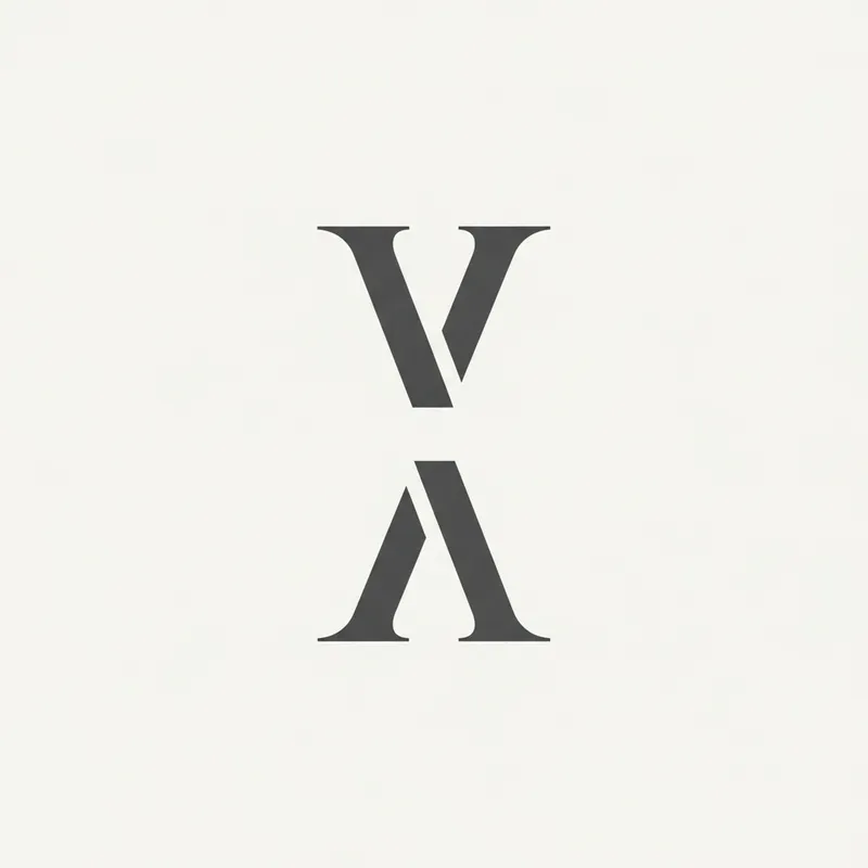 Minimalist Letter V Drone Art | Modern Stylish Design Minimalist Letter V Drone Art | Modern Stylish Design