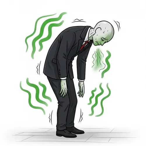 Unidentifiable Humanoid Emitting Unpleasant Smell