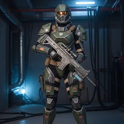 Realistic Aletta Ocean StarCraft Ghost Cosplay