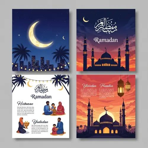 Ramadan Brochure | Celebrating the Holy Month with Diverse Traditions