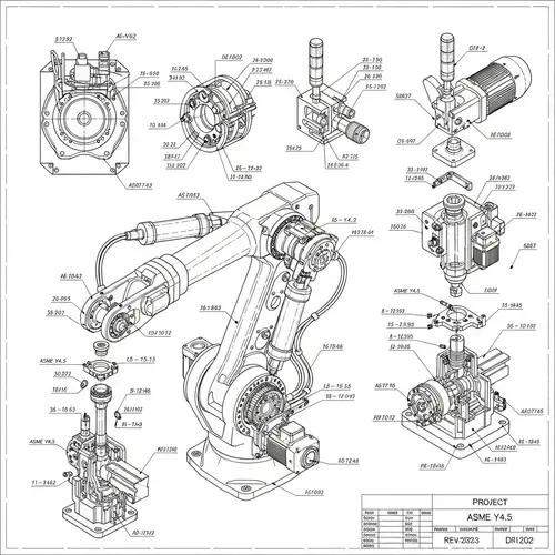 Highly Detailed Professional Drawing