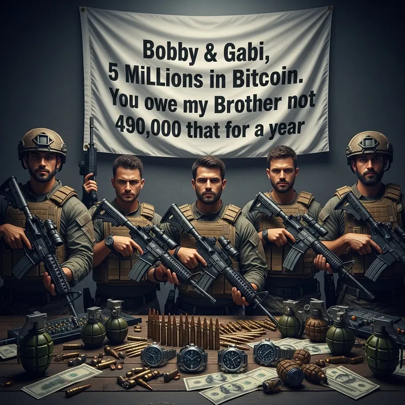 Realistic Special Forces Hideout with AR-15s & 5 Million BTC