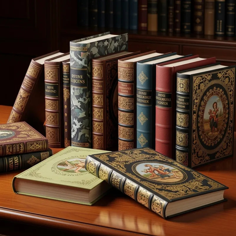 Exclusive Books: Vintage & Modern Styles