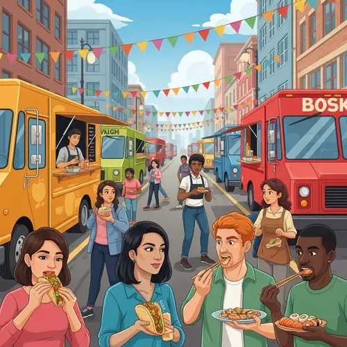 Explore Vibrant Multicultural Street Food Culture