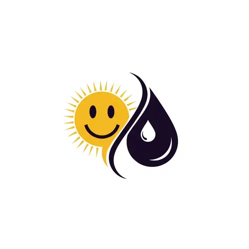Iconic Blend Logo Design - Emotions of Life in Harmony