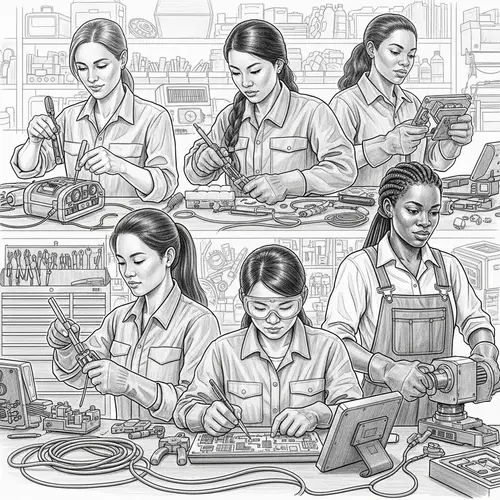 Women in Maintenance & Repair: Diverse Expertise at Work