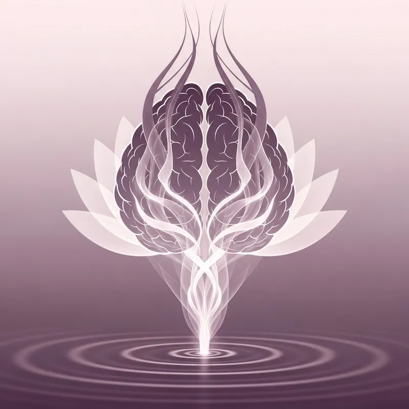 Simple and Aesthetic Hypnosis Emotional Management in #866168 & #dfd3D5