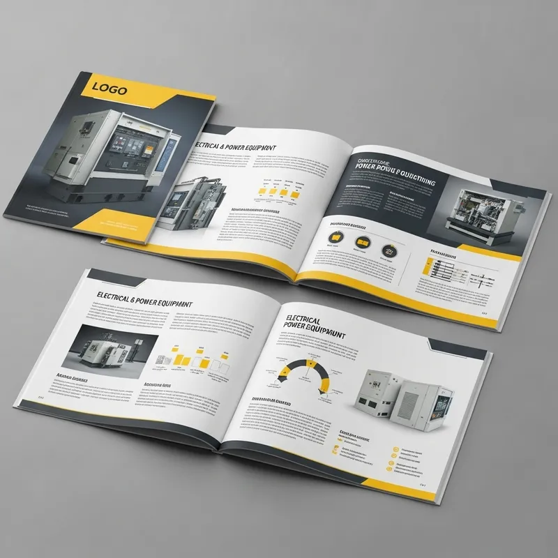 Electrical & Power Equipment Manufacturer | Booklet Design