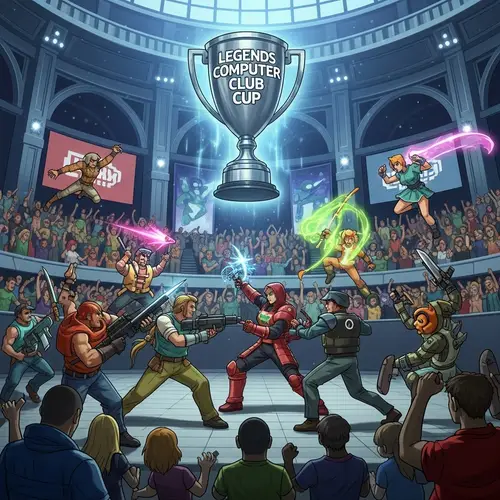 Legends Computer Club Cup: Ultimate Gaming Battle Arena