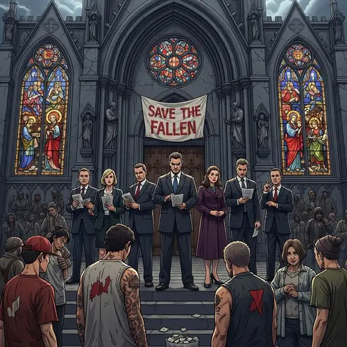 Hypocritical Church Saving Fallen Individuals