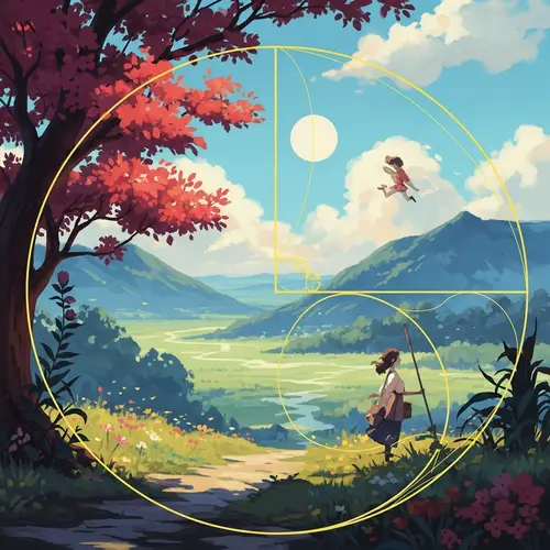 Ex-Libris Fairy Tale Design: Golden Ratio & Imaginary Details