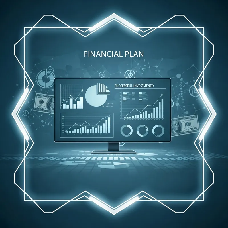 Professional Financial Presentation Background