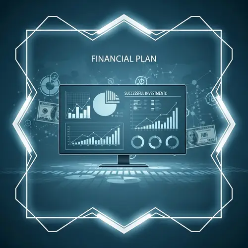 Engaging Financial Plan Presentation Background