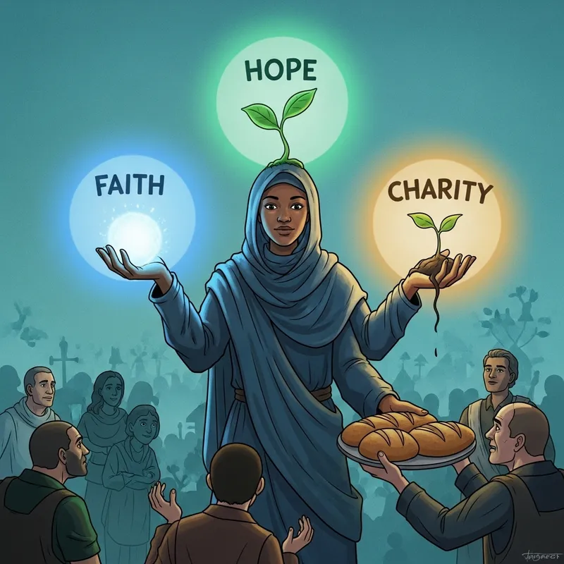 Embodying Faith, Hope, and Charity: Moral Virtues in Action