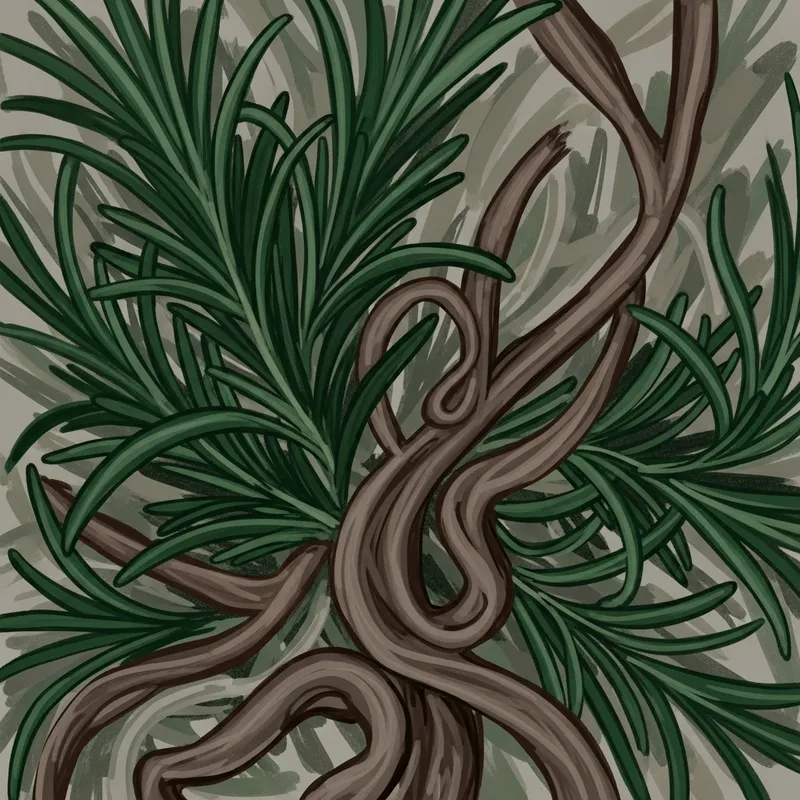 Abstract Rosemary Art: A Unique Visual Experience