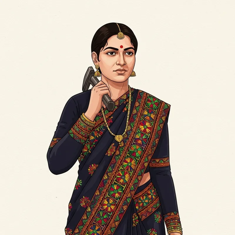 Begum Hazrat Mahal: Iconic Freedom Fighter with Traditional & Modern Twist