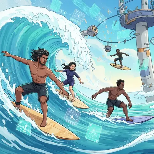 Diverse Surfers in the Metaverse: Digital Wave Riding