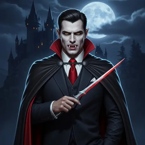 Captivating Vampire Avatar | Hollywood-Style Allure