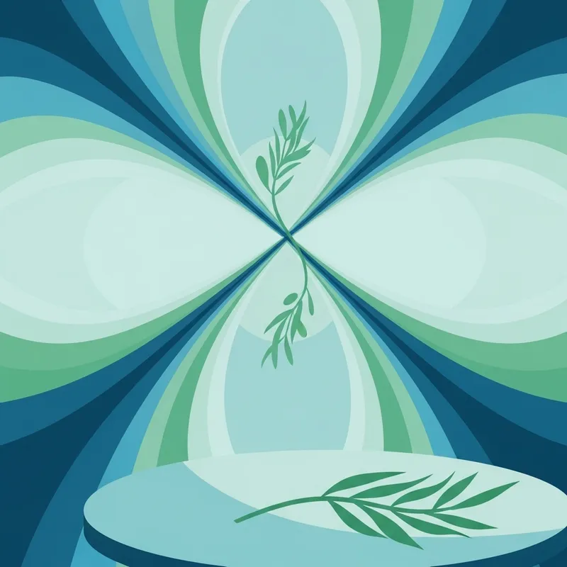 Peaceful Negotiation | Abstract Visual Representation Peaceful Negotiation | Abstract Visual Representation