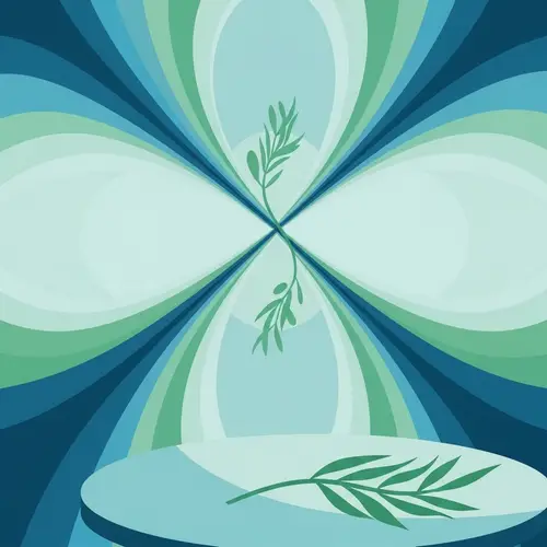 Peaceful Negotiation | Abstract Scene of Harmony and Agreement