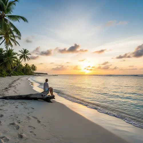 Serenity of Solitude in Your Personal Paradise