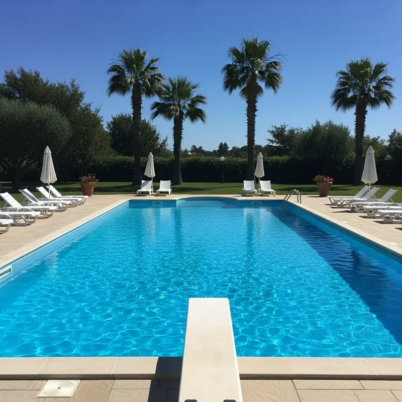 Luxury Pool Oasis with Serene Ambiance