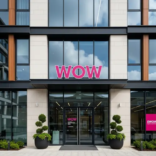 WOW English Language School - Modern Building Exterior View