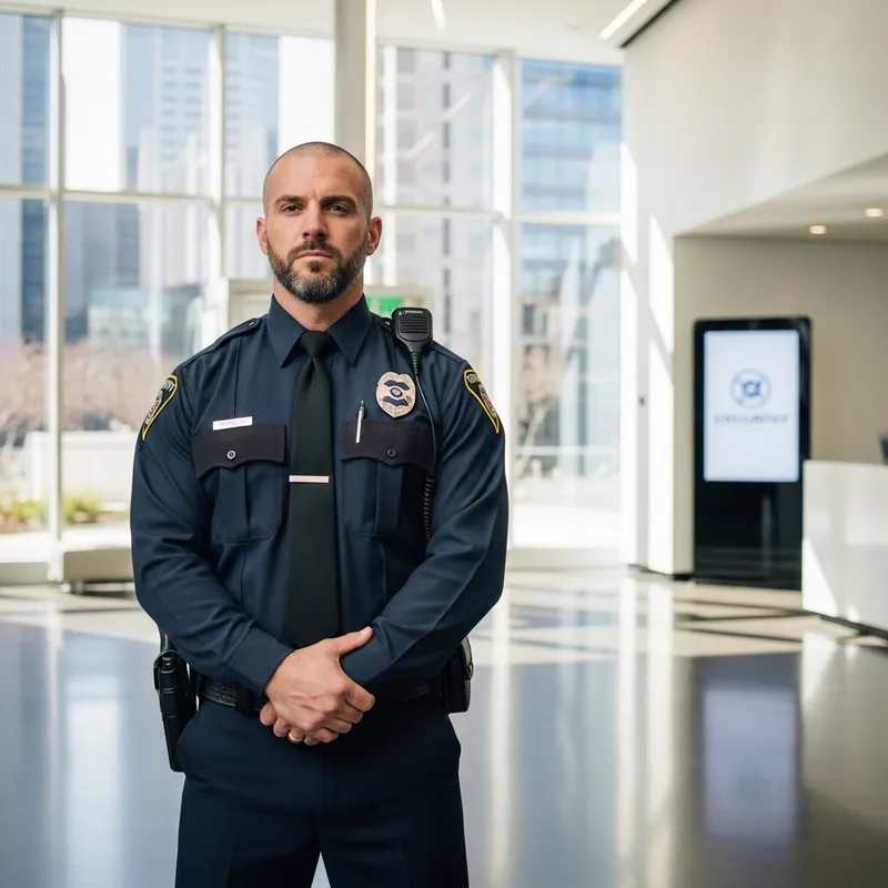 Concept Art of a Security Guard Concept Art of a Security Guard