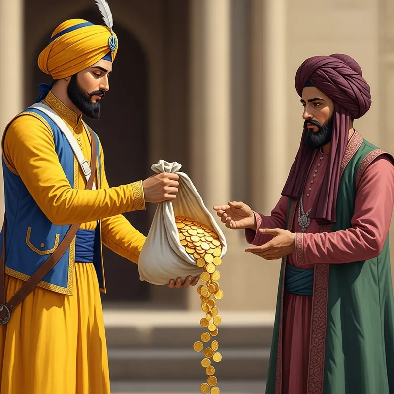Sikh and Mughal Exchange of the 18th Century