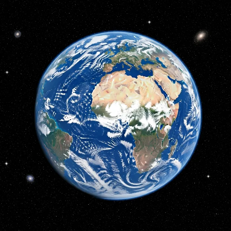 Stunning Earth View from Space