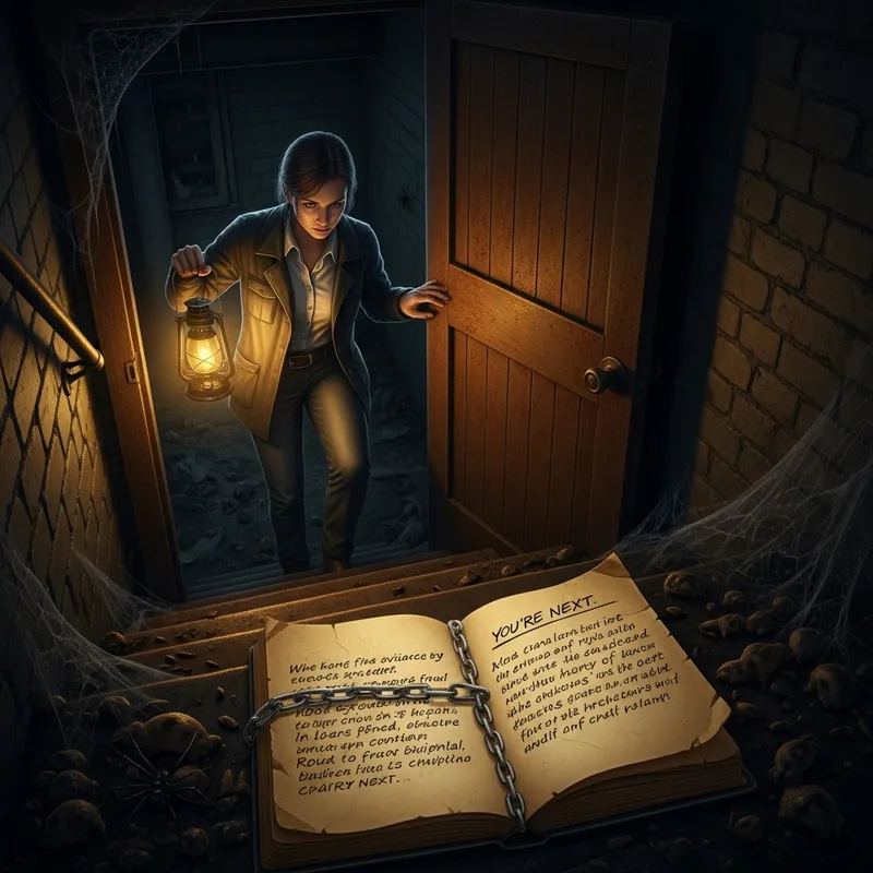 Dark Secrets Unveiled: Emma's Terrifying Encounter in the Abandoned Basement