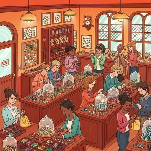 DIY Bead Jewelry Store | Colorful Beads Selection & Crafting