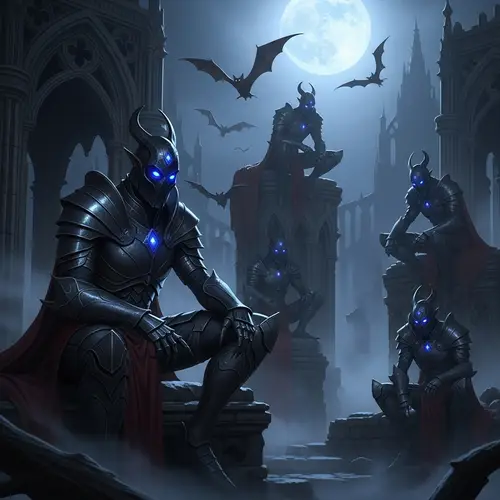 Night Lords: Mysterious Beings in Elegant Armor