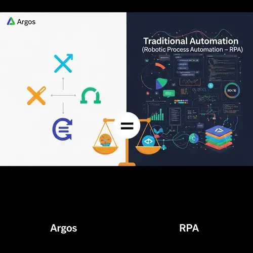 Comparing Low-code vs. Traditional Automation: Argos vs. RPA
