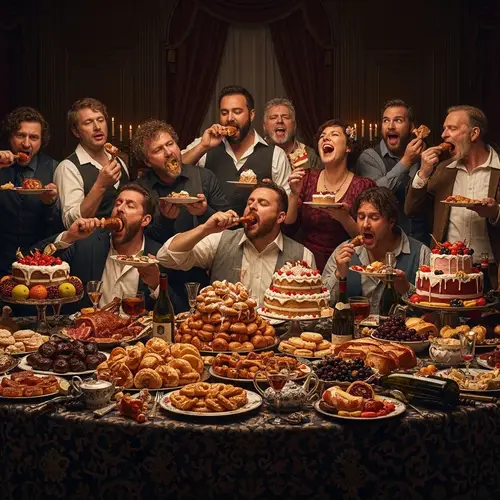 The Visual Representation of Gluttony