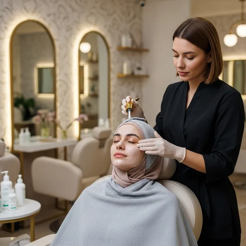 Elegant Beauty Treatment for Muslim Women