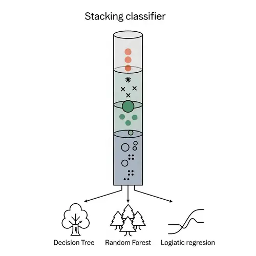 Stacking Classifier: Decision Tree, Random Forest & Logistic Regression