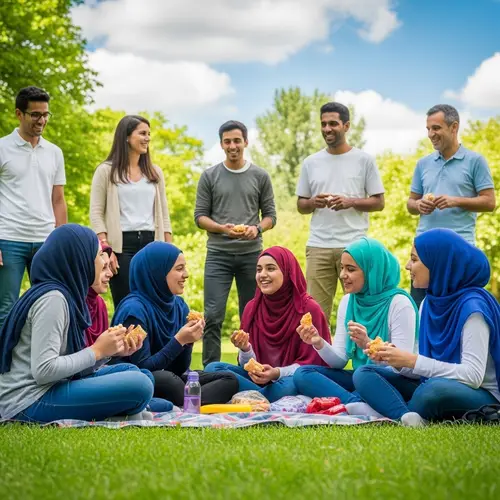 Respectful School Outing with Diverse Students in Nature
