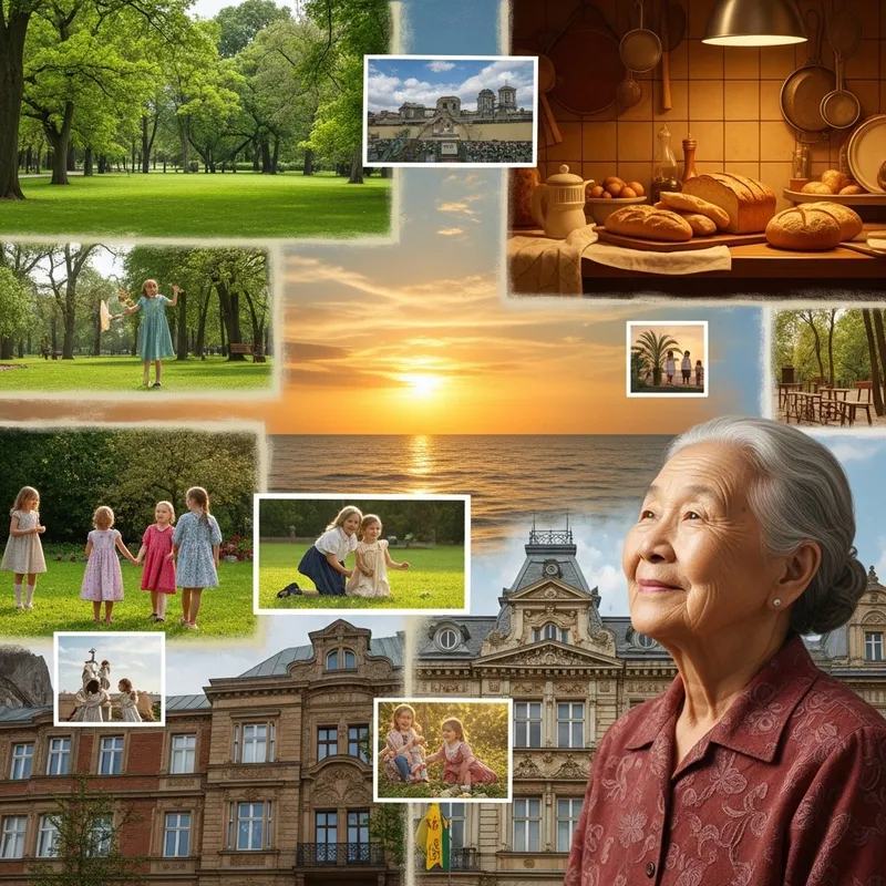 Her Nostalgic Memories Tapestry