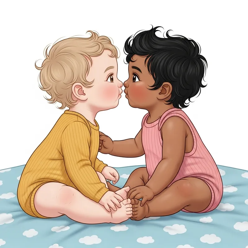 Sweet Baby Kisses - Innocent Affection