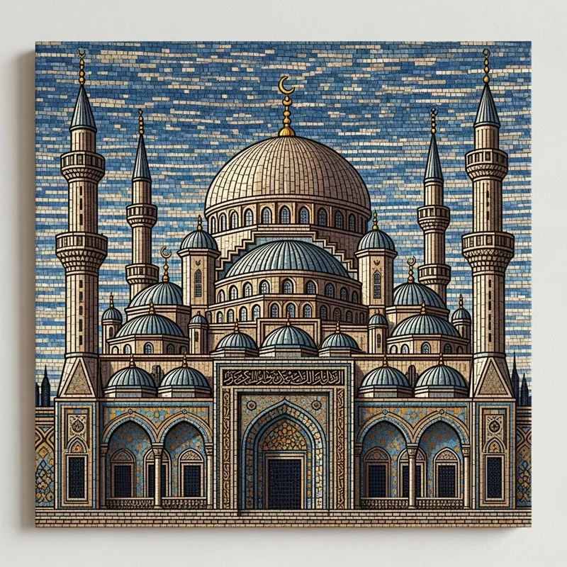 Islamic Mosque Mosaic Art: A Stunning Display of Culture