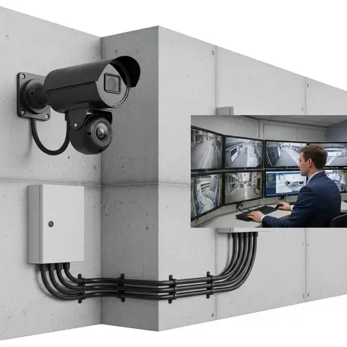 Sophisticated CCTV Security System for Comprehensive Surveillance